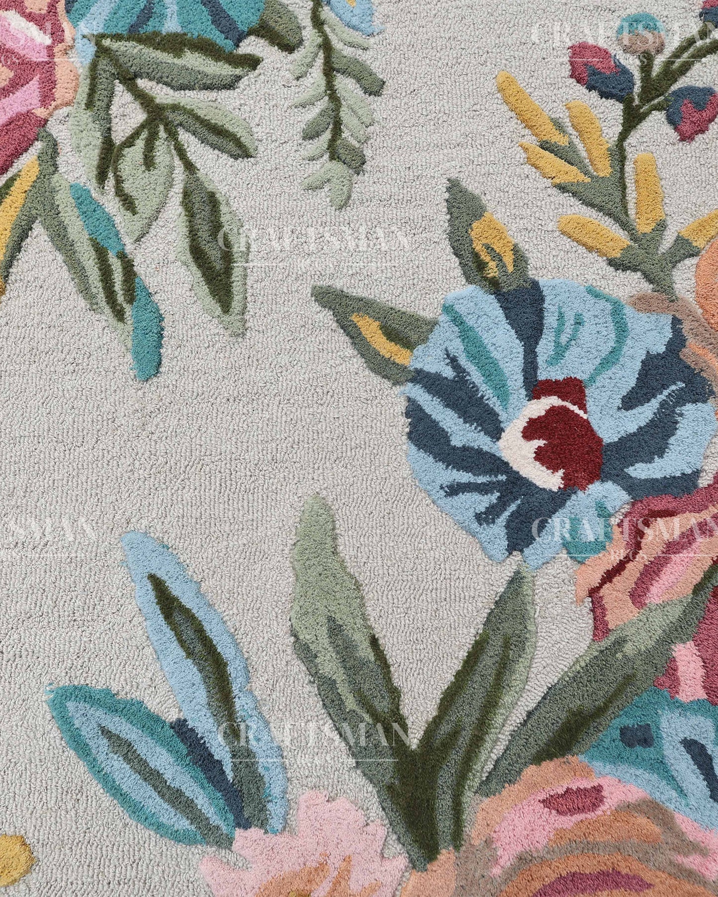 Florva Wool Hand-Tufted Made-to-Order Rug