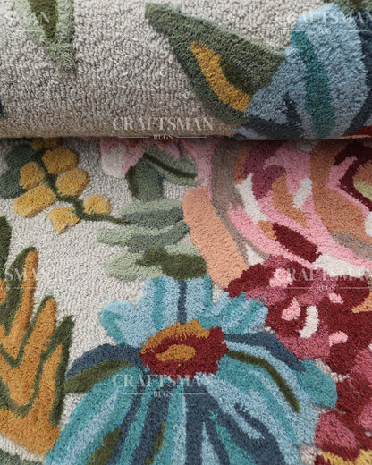 Florva Wool Hand-Tufted Made-to-Order Rug