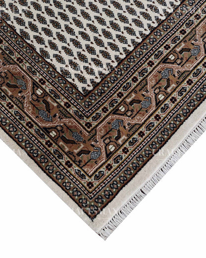 5x8 feet Vintage Hand-Knotted Wool Rug | One-of-a-Kind | Craftsman Rugs